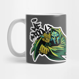 MF DOOM on the mic Mug